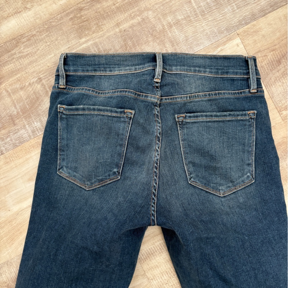 Frame Le Skinny Distressed Jeans - Picture 4 of 5